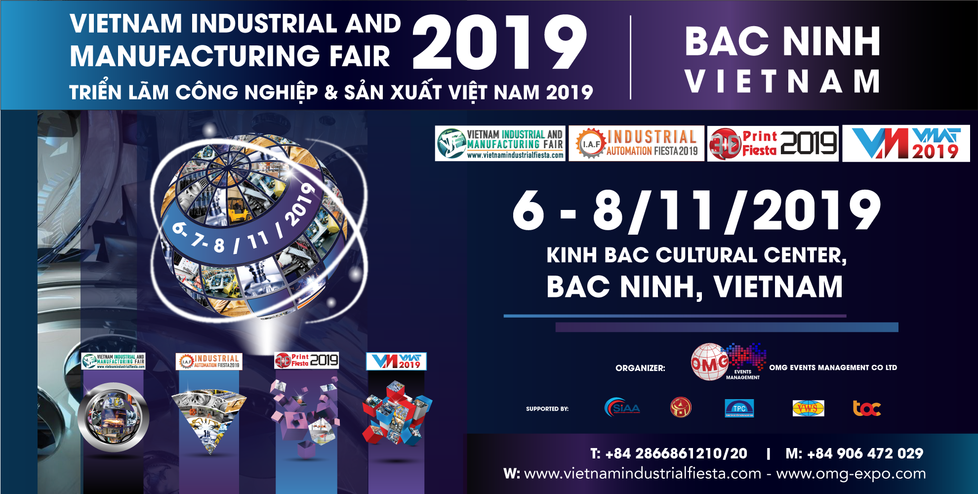 Vietnam Industrial & Manufacturing Fair 2019 – VIMF 2019
